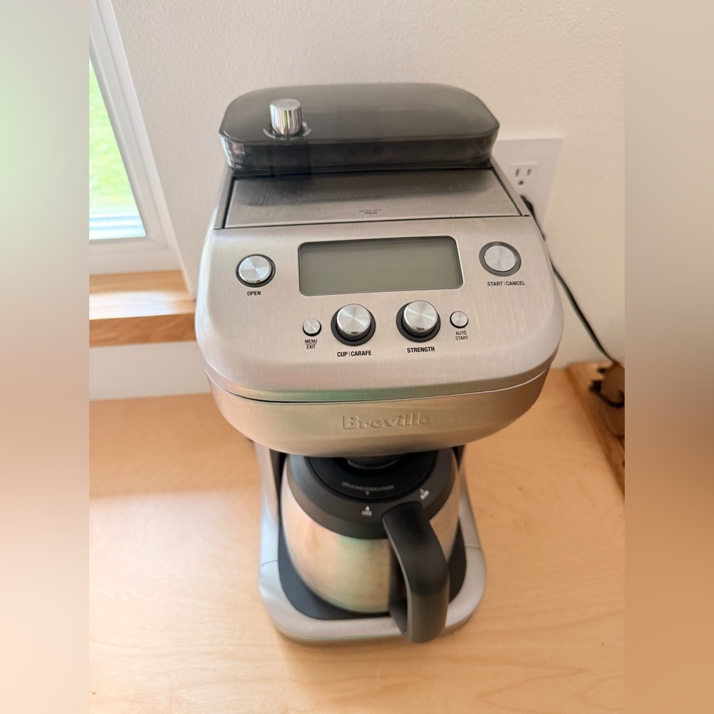 Breville Grind Control Coffee Maker
12 Cups Whole Bean Stainless